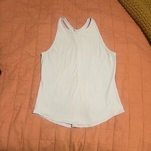 lululemon base pace tank top light blue